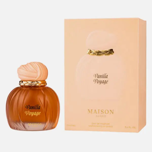 Maison Asrar Vanilla Voyage Eau de Parfum. 