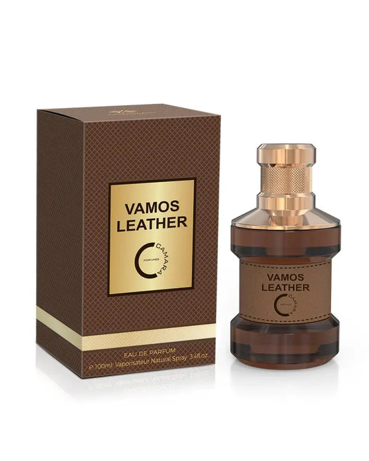 Camara Vamos Leather Eau de Parfum for Men. 
