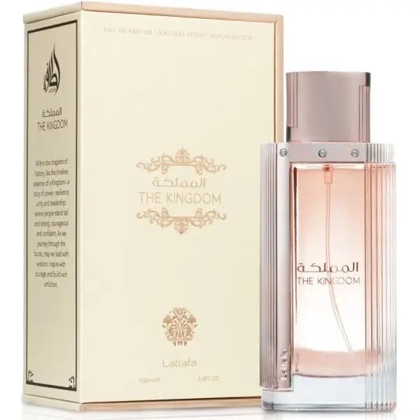 Lattafa The Kingdom Eau de Parfum for Women. 