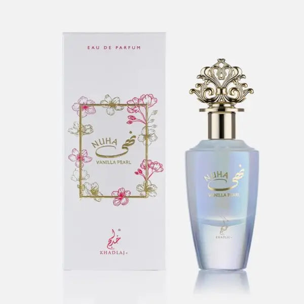 Khadlaj Nuha Vanilla Pearl Eau de Parfum for Women.