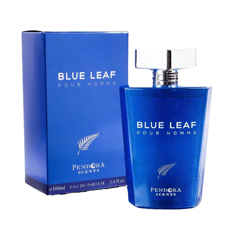 Pendora Scents Blue Leaf Pour Homme eau de parfum, a fragrance for men. 