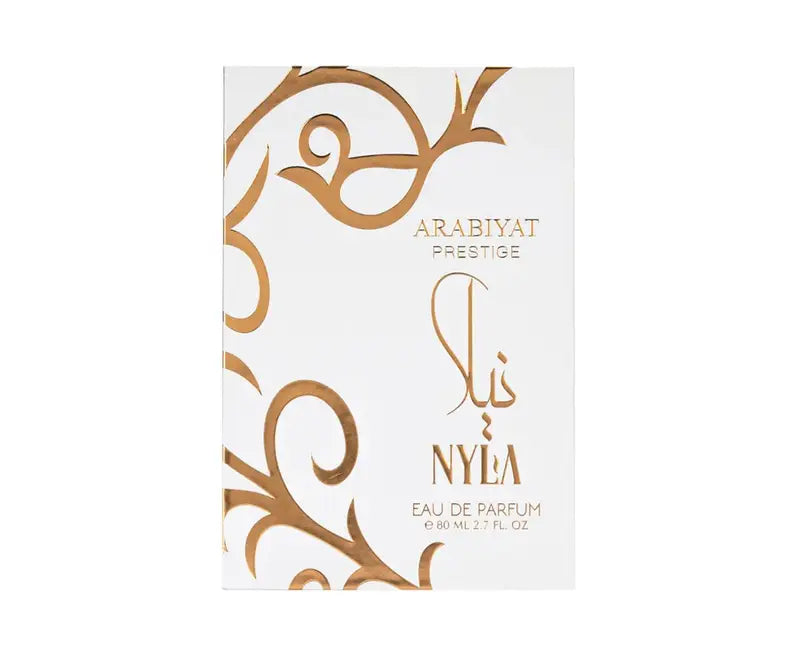 Arabiyat Prestige Nyla Eau De Parfum bottle. 